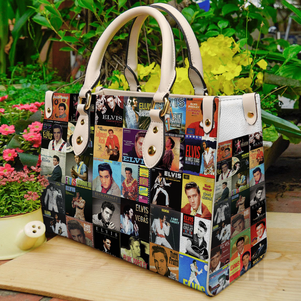 Elvis Presley Lover Leather Handbag 1 Elvis Presley Lover Leather Handbag