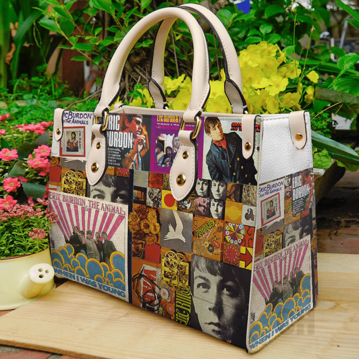 Eric Burdon Leather Handbag 1 Eric Burdon Leather Handbag