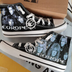 Europe Band High Top Shoes