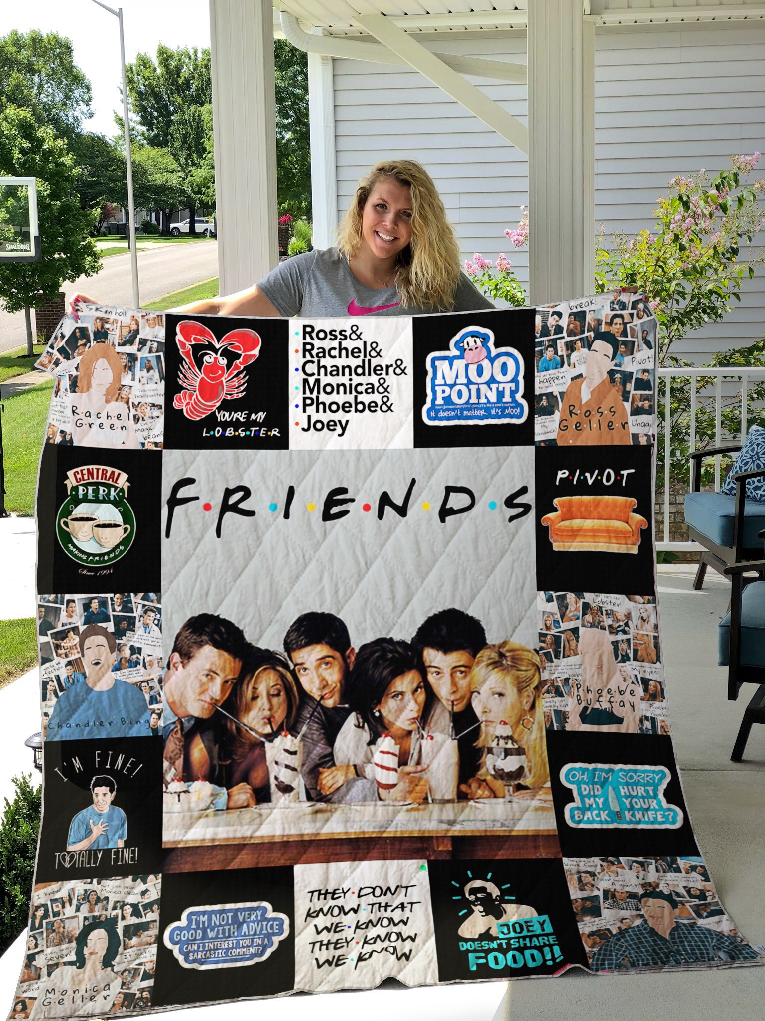 F.r.i.e.n.d.s 3 Blanket 1 F.r.i.e.n.d.s 3 Blanket