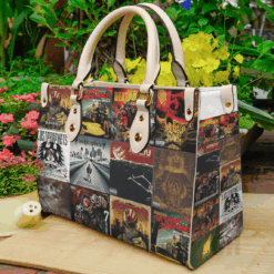 Five Finger Death Punch Leather Handbag
