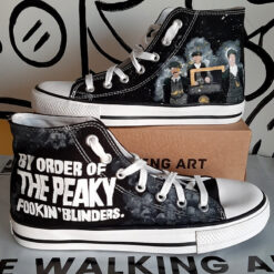 Peaky Blinder High Top Shoes