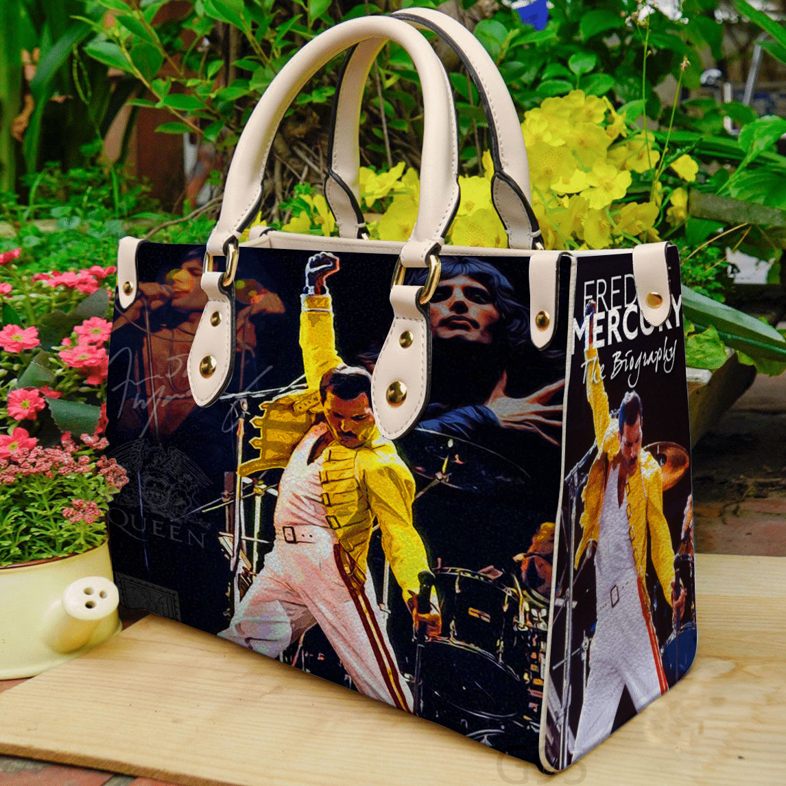 Freddie Mercury 1 Leather Handbag 1 Freddie Mercury 1 Leather Handbag