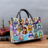Fall Guys Leather Handbag