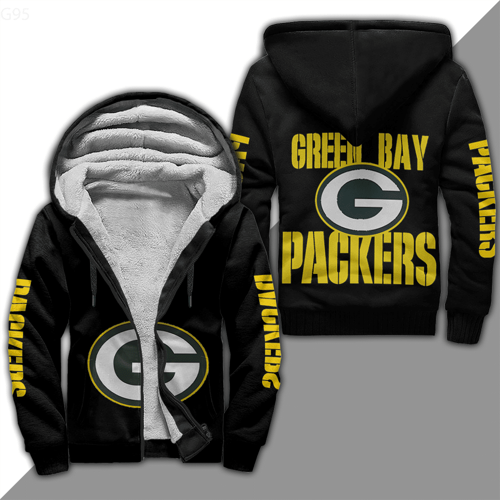 Green Bay Packers G0 Fleece Jacket 1 Green Bay Packers G0 Fleece Jacket