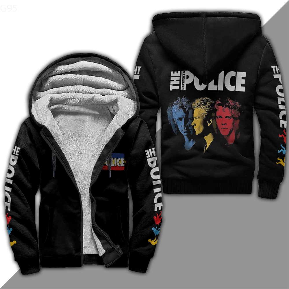 The Police Fleece Jacket 1 The Police Fleece Jacket