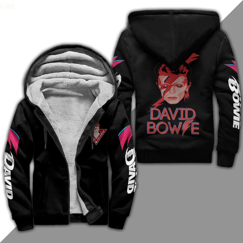 David Bowie Fleece Jacket 1 David Bowie Fleece Jacket