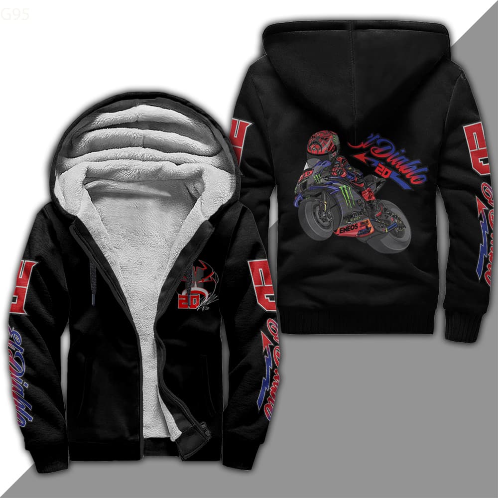 Fabio Quartararo Fleece Jacket 1 Fabio Quartararo Fleece Jacket