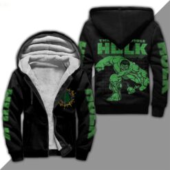 Hulk Marvel Fleece Jacket
