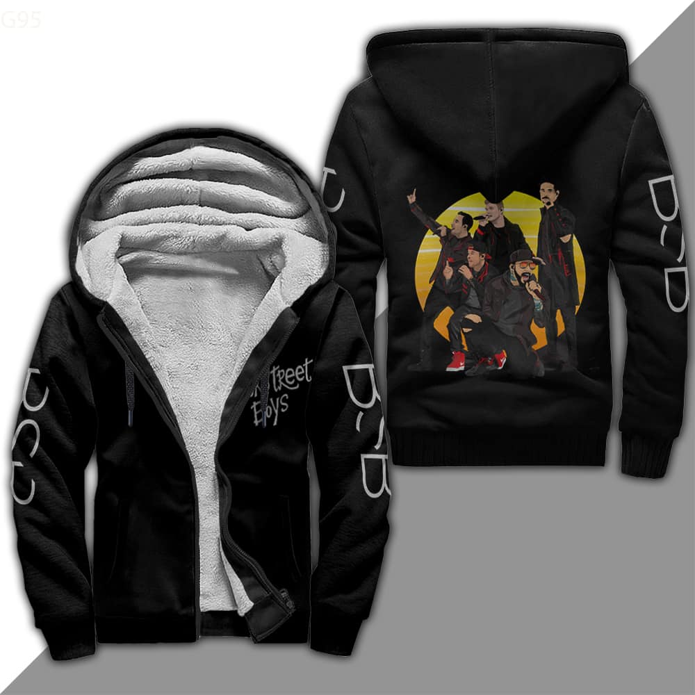 Backstreet Boys Fleece Jacket 1 Backstreet Boys Fleece Jacket