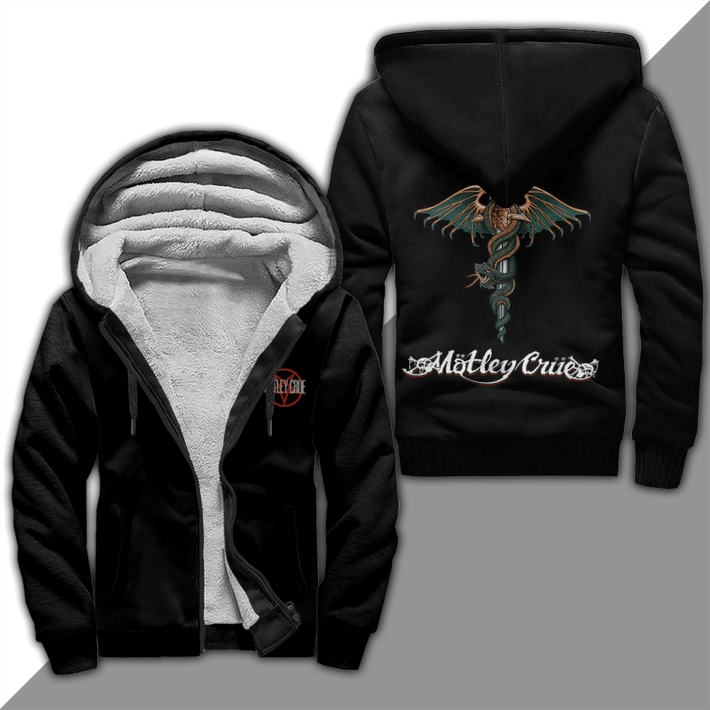 Motley Crue Fleece Jacket 1 Motley Crue Fleece Jacket