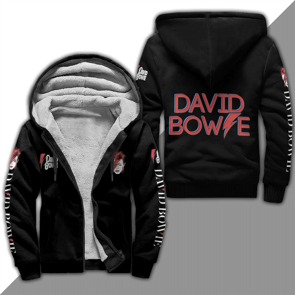 David Bowie Fleece Jacket 1 David Bowie Fleece Jacket