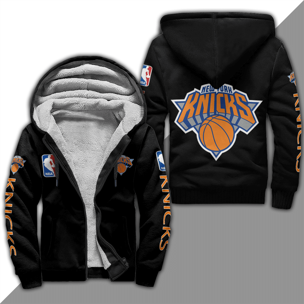 New York Knicks Fleece Jacket 1 New York Knicks Fleece Jacket
