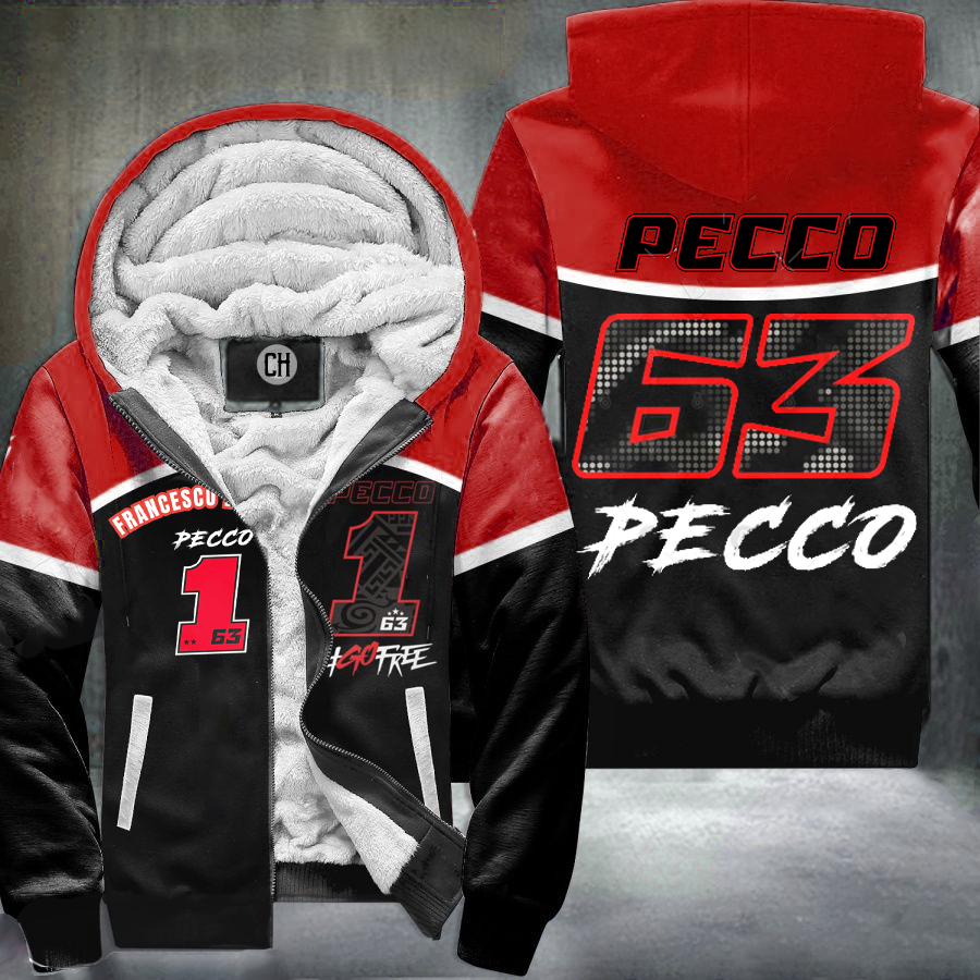 Francesco Bagnaia Fleece Jacket 1 Francesco Bagnaia Fleece Jacket
