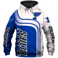 St. Louis Blues Hoodie Zip Hoodie 3D