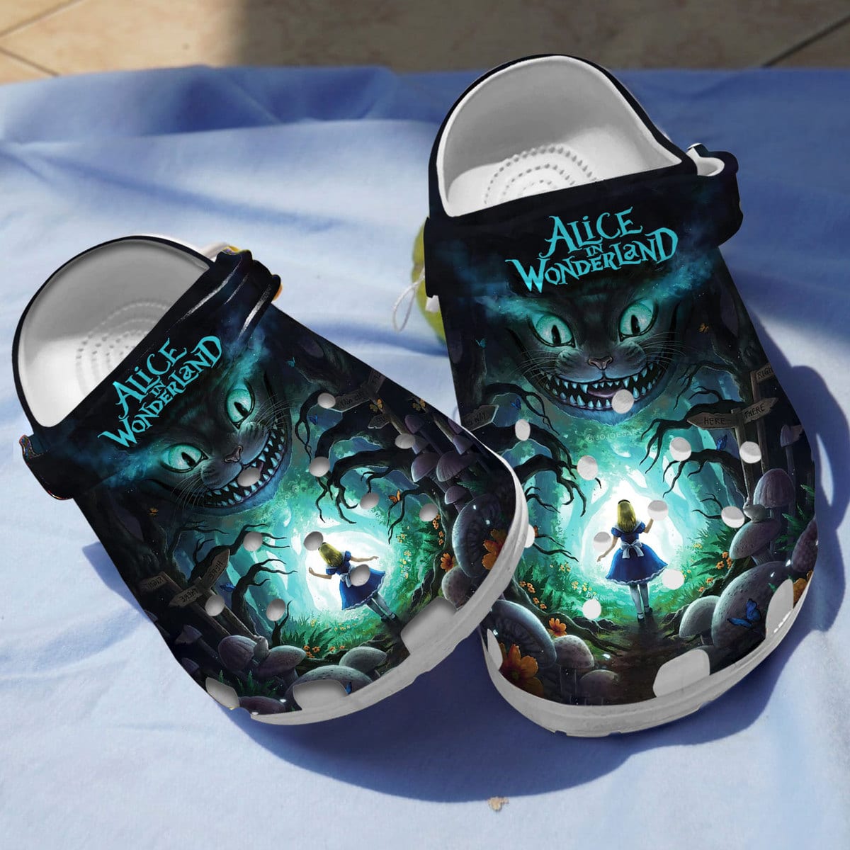 Alice In Wonderland Soft Clogs 1 Alice In Wonderland Soft Clogs