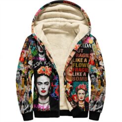 Frida Kahlo Fleece Jacket