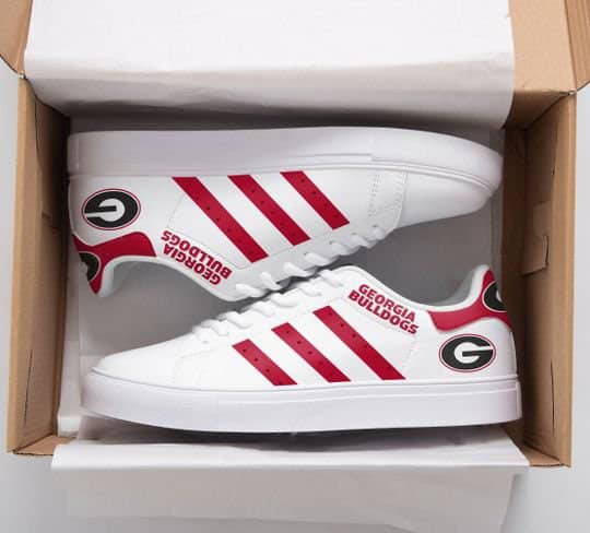 Georgia Bulldogs A0 Stan Smith Shoes 1 Georgia Bulldogs A0 Stan Smith Shoes