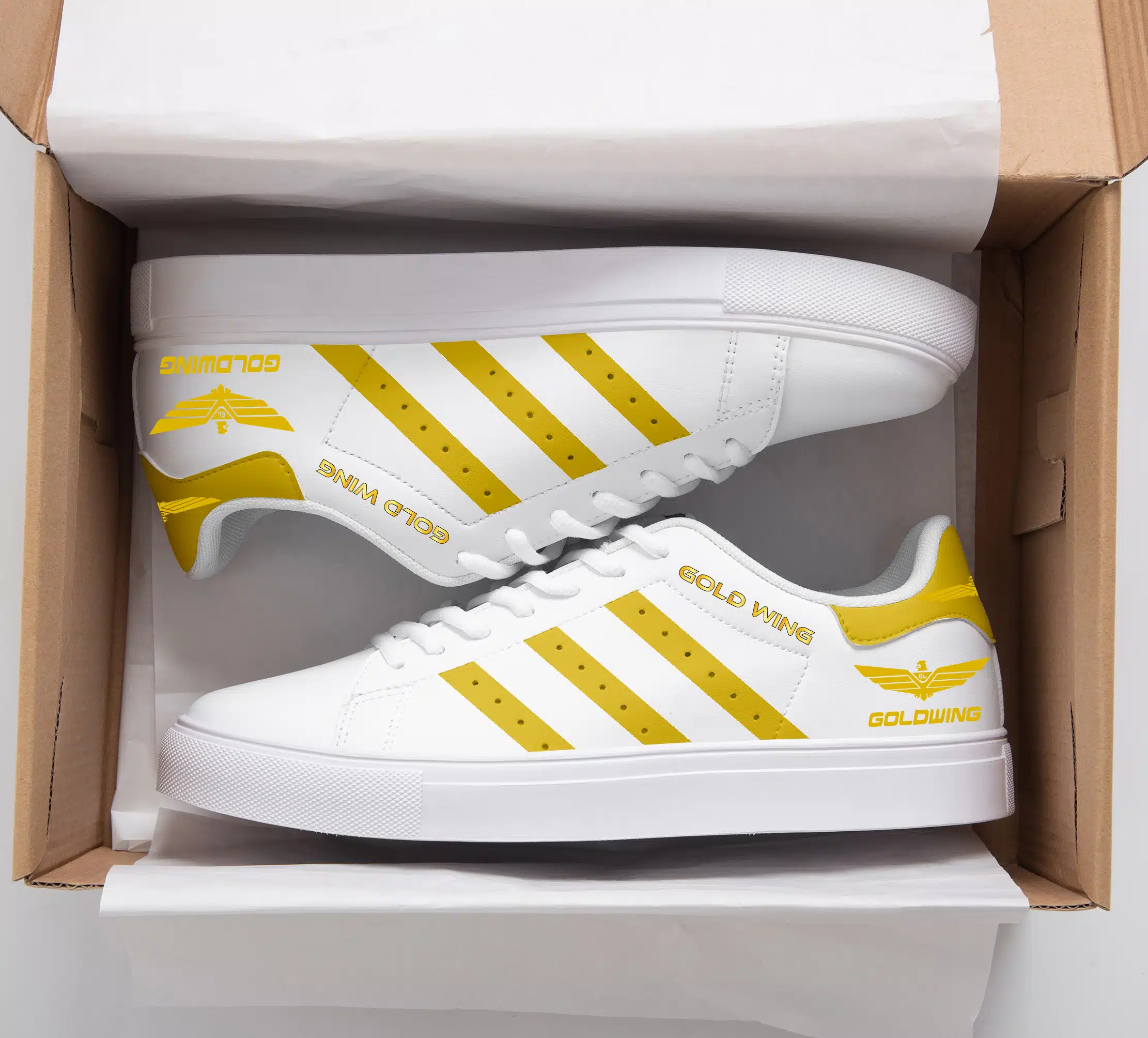 Gold Wing Stan Smith Shoes 1 Gold Wing Stan Smith Shoes