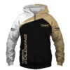 Gold Wing Love Hoodie Zip Hoodie 3D