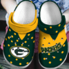 Green Bay Packers 1g Soft Clogs