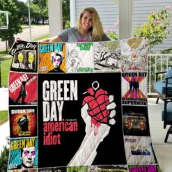 Green Day Band Blanket