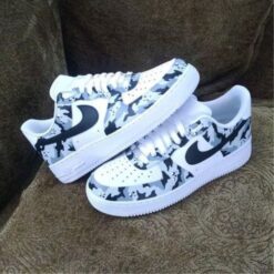 Grey Camouflage Custom XXX Air Force Shoes