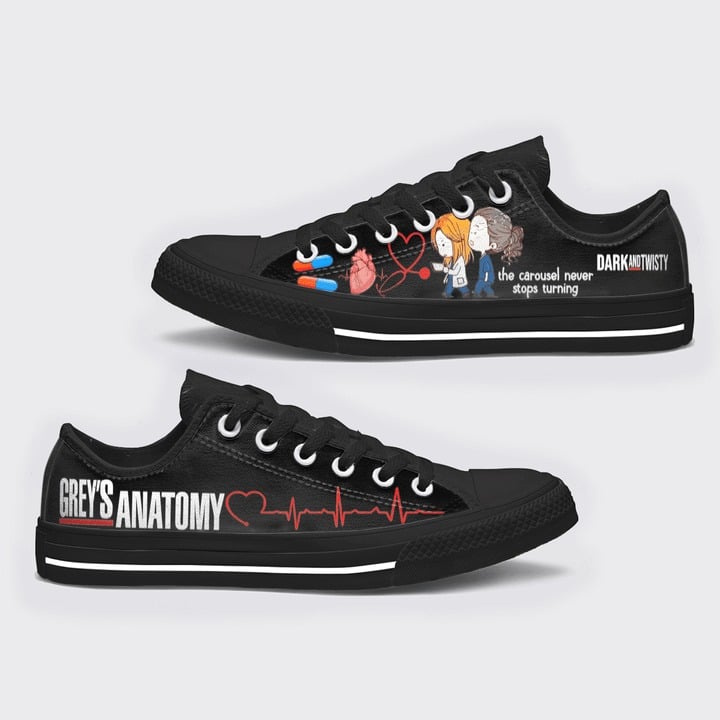 Grey's Anatomy Low Top Shoes 1 Grey's Anatomy Low Top Shoes