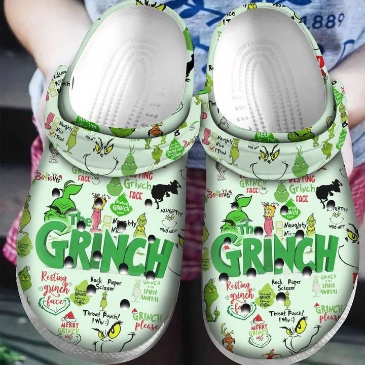 The Grinch Soft Clogs 1 The Grinch Soft Clogs