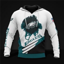 Philadelphia Eagles Hoodie Zip Hoodie 3D