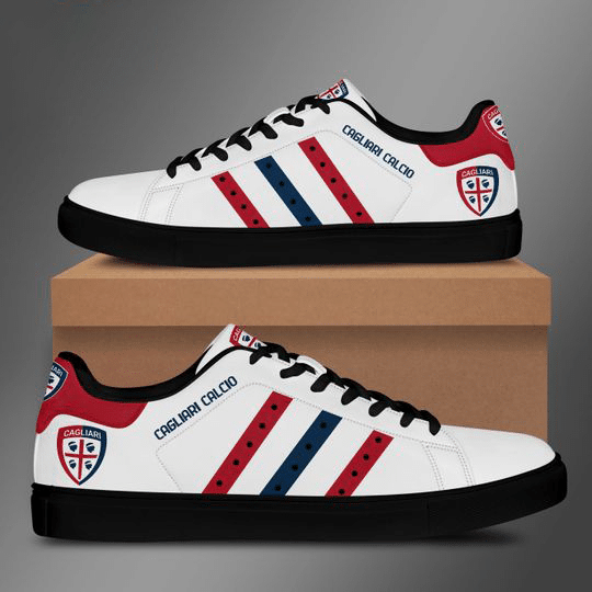 Cagliari Calcio Lover Stan Smith Shoes 1 Cagliari Calcio Lover Stan Smith Shoes