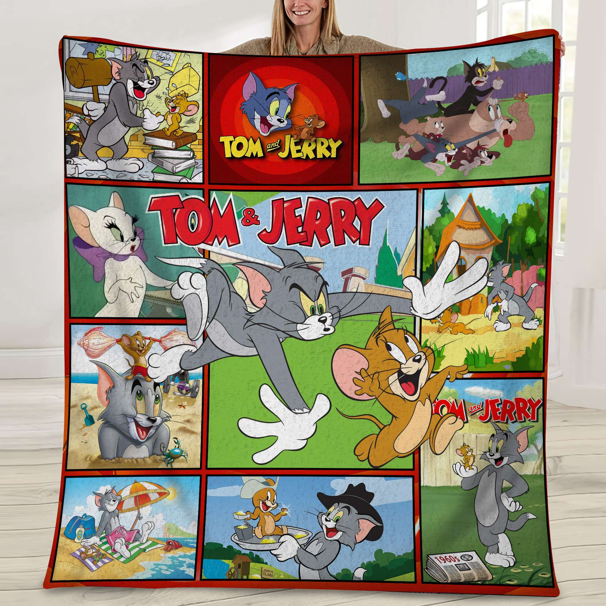 Tom And Jerry 2 Blanket 1 Tom And Jerry 2 Blanket