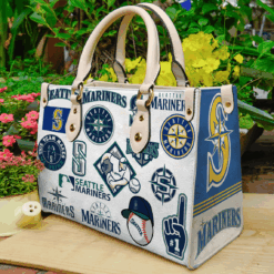 Seattle Mariners Leather Handbag