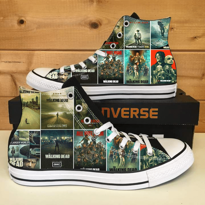 The Walking Dead High Top Shoes 1 The Walking Dead High Top Shoes
