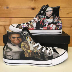 Elton John High Top Shoes