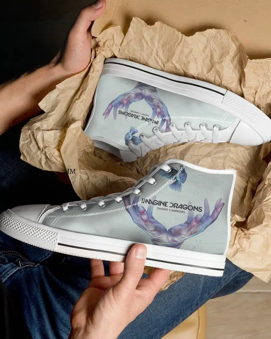 Imagine Dragons Band High Top Shoes 1 Imagine Dragons Band High Top Shoes
