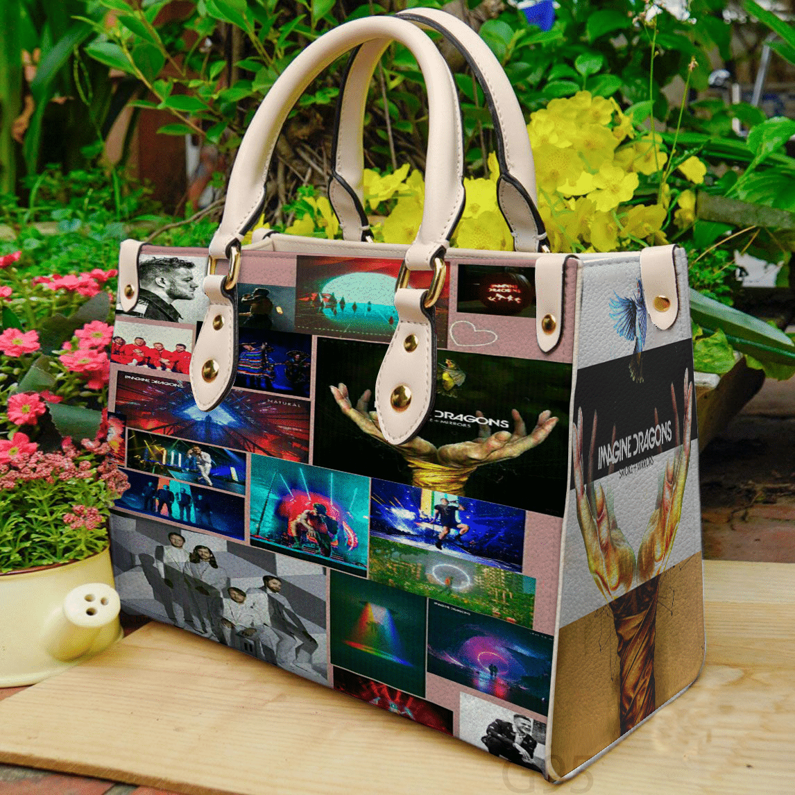 Imagine Dragons 2 Leather Handbag 1 Imagine Dragons 2 Leather Handbag