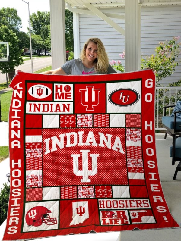 Indiana Hoosiers Lover Blanket 1 Indiana Hoosiers Lover Blanket