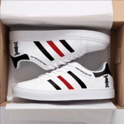 Jamiroquai Red Stan Smith Shoes