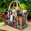 Janet Jackson Leather Handbag
