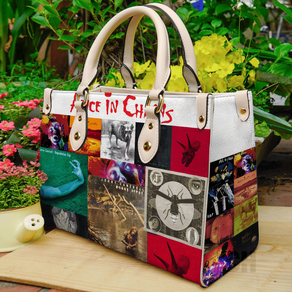 Alice In Chains Jerry Cantrell Leather Handbag 1 Alice In Chains Jerry Cantrell Leather Handbag