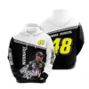 Jimmie Johnson Hoodie Zip Hoodie 3D