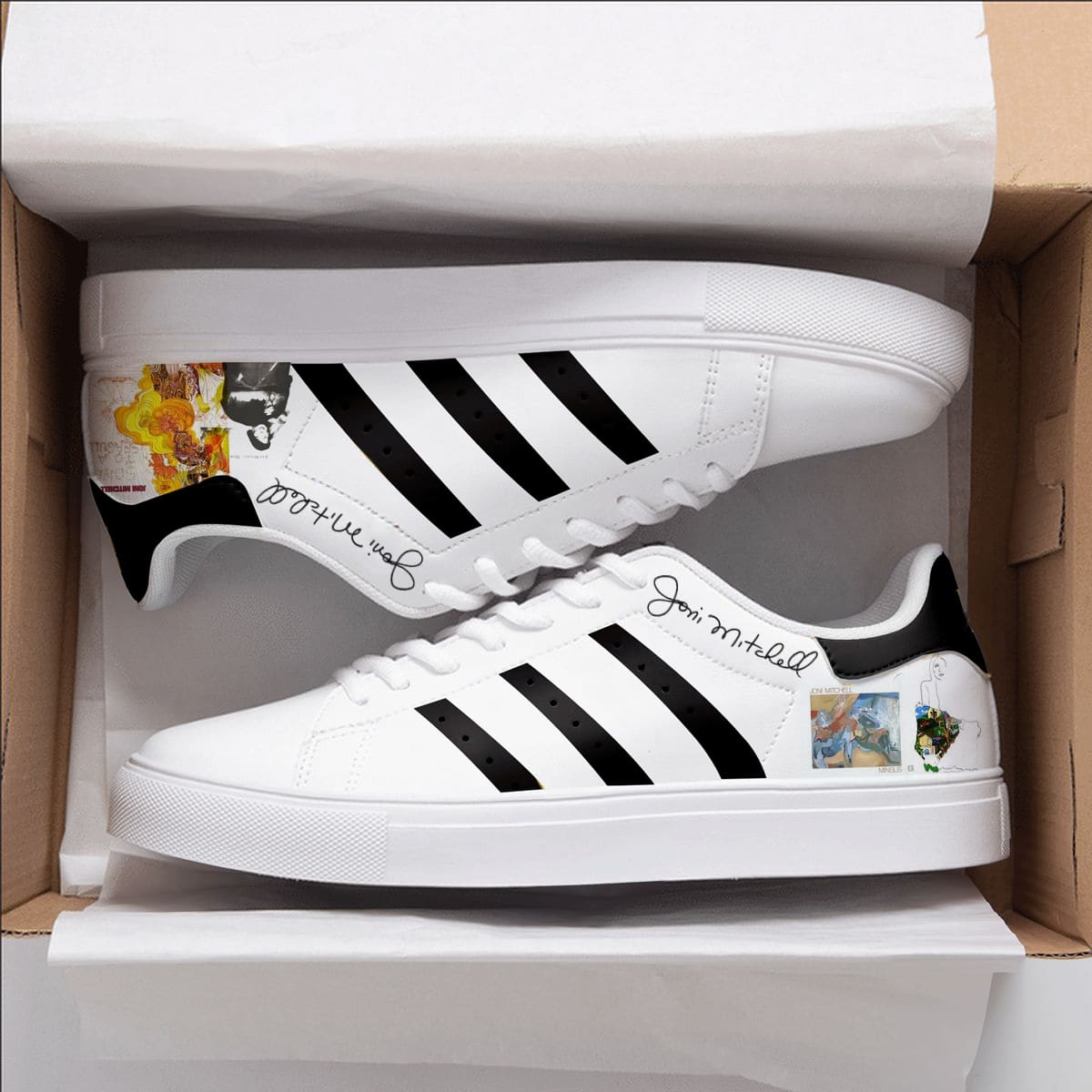 Joni Mitchell Stan Smith Shoes 1 Joni Mitchell Stan Smith Shoes