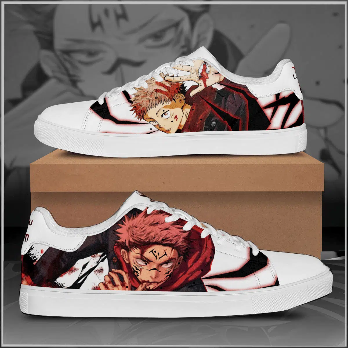 Jujutsu Kaisen Stan Smith Shoes 1 Jujutsu Kaisen Stan Smith Shoes