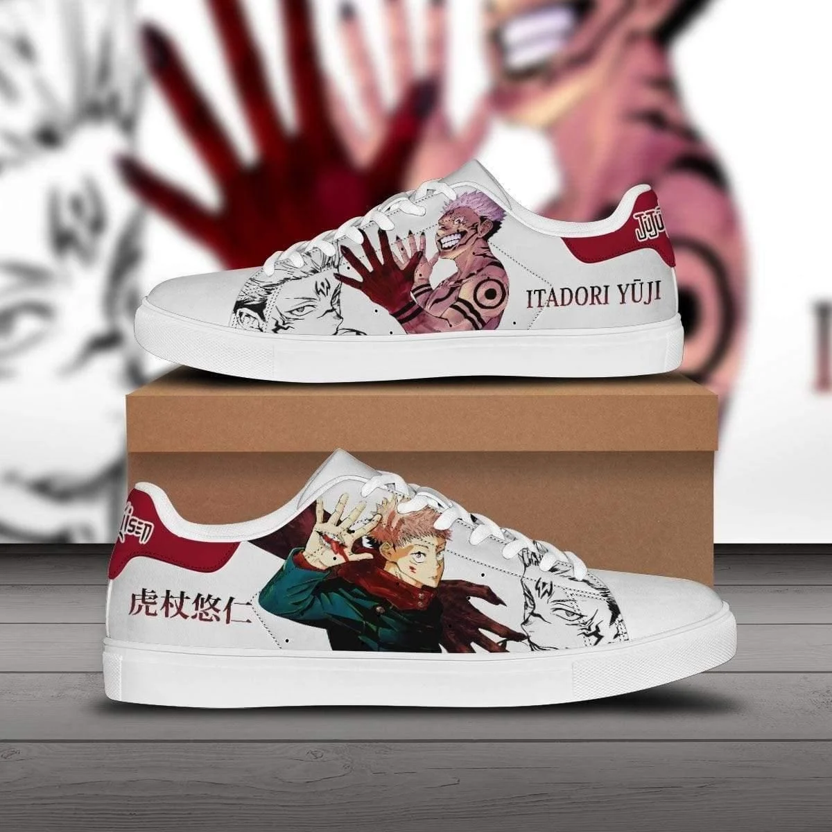 Jujutsu Kaisen Stan Smith Shoes 1 Jujutsu Kaisen Stan Smith Shoes
