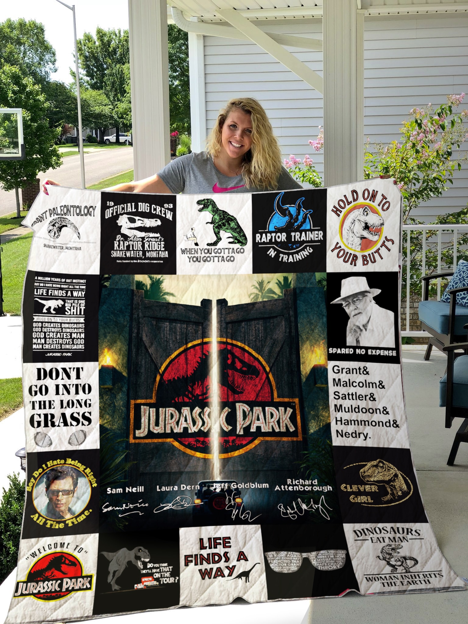 Jurassic Park Lover Blanket 1 Jurassic Park Lover Blanket