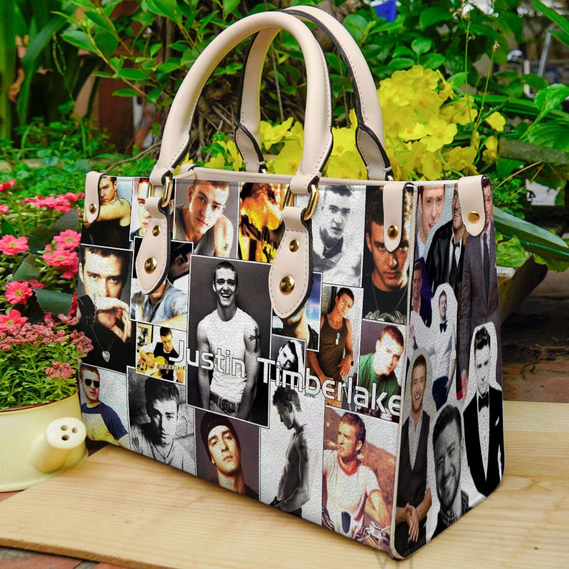 Justin Timberlake Leather Handbag 1 Justin Timberlake Leather Handbag