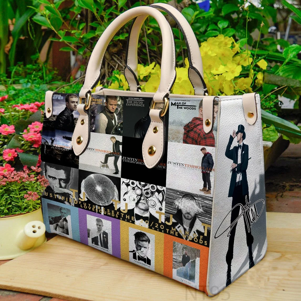 Justin Timberlake Leather Handbag 1 Justin Timberlake Leather Handbag