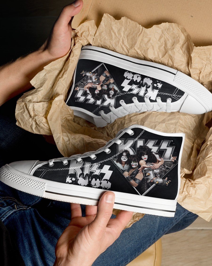 Kiss Band High Top Shoes 1 Kiss Band High Top Shoes