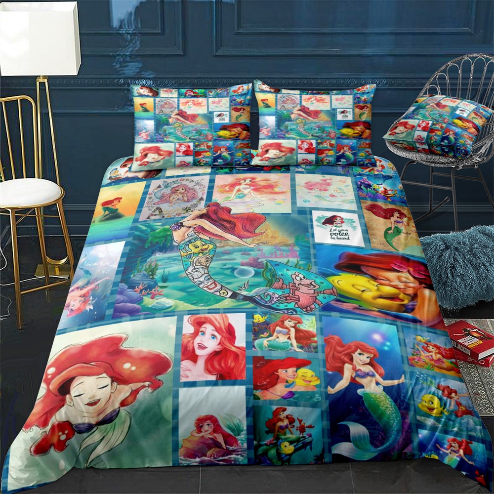 The Little Mermaid 1a Bedding Set 1 The Little Mermaid 1a Bedding Set